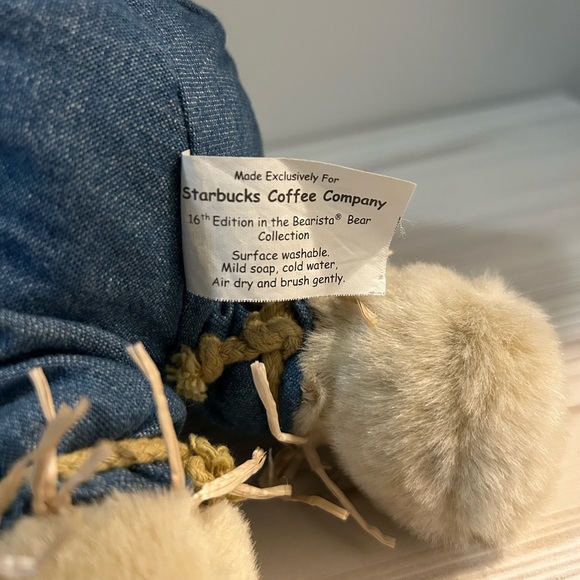 Starbucks Bearista 2001 16th Edition Scarecrow - Picture 3 of 4